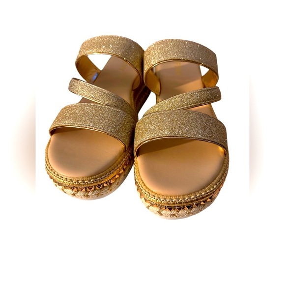 NEW Women Platform Sandals Espadrille Slip on Open Toe Boho Wedge Sandal Size 10 - Picture 4 of 13